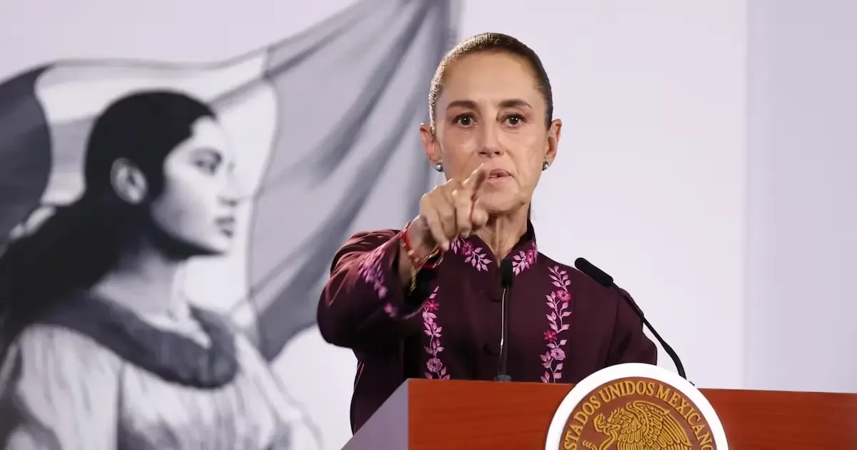 La Presidenta de México aborda las declaraciones de la zar antidrogas estadounidense.