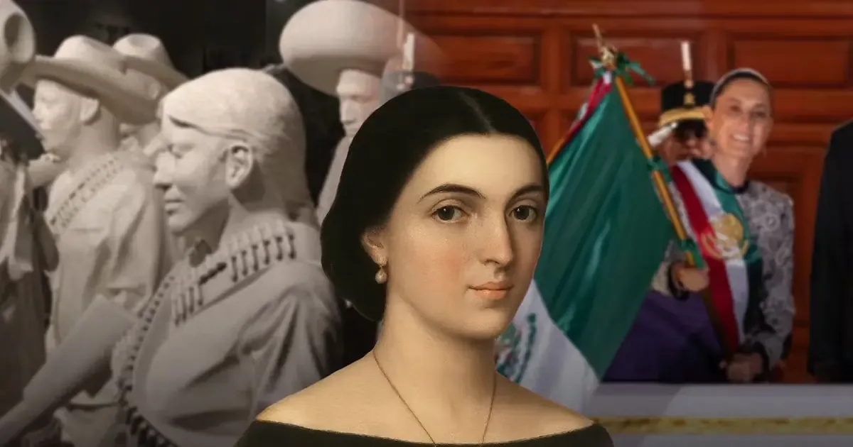 La valentía de Manuela Molina en la Independencia de México es reconocida por la presidenta en el aniversario del Grito.