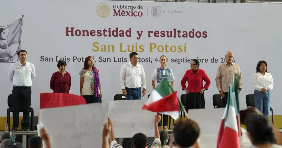La presidenta escuchó abucheos hacia los gobernadores en su gira por el Segundo Informe de Gobierno.