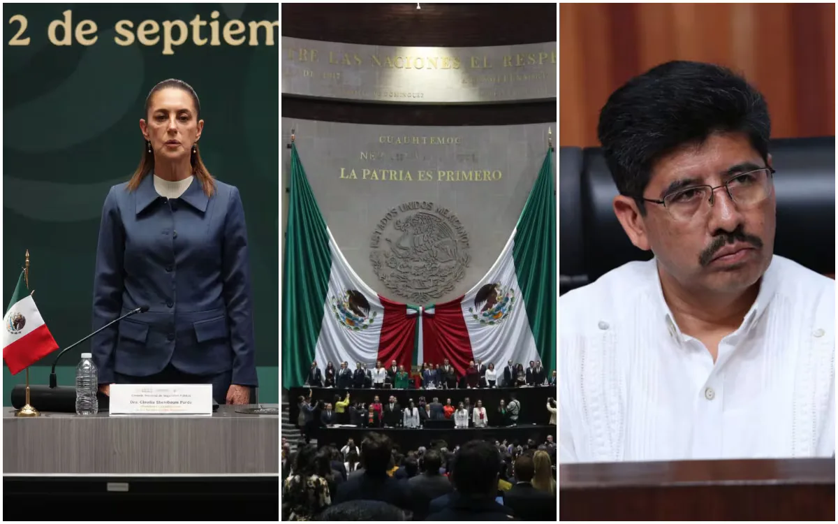 Claudia Sheinbaum Pardo en un debate sobre la reforma electoral de Morena.