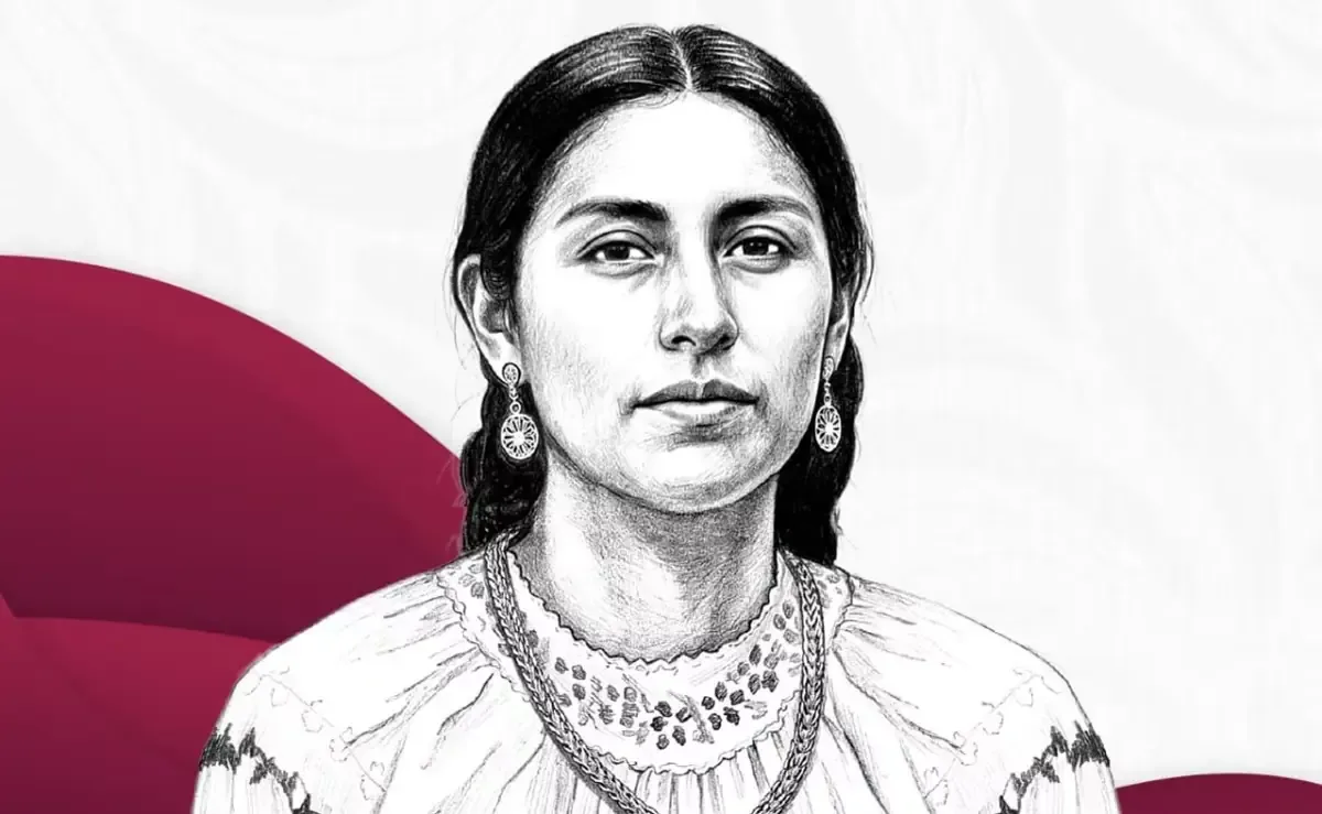 Antonia Nava, conocida como "La Generala", fue homenajeada en el Grito por su papel en la Independencia.