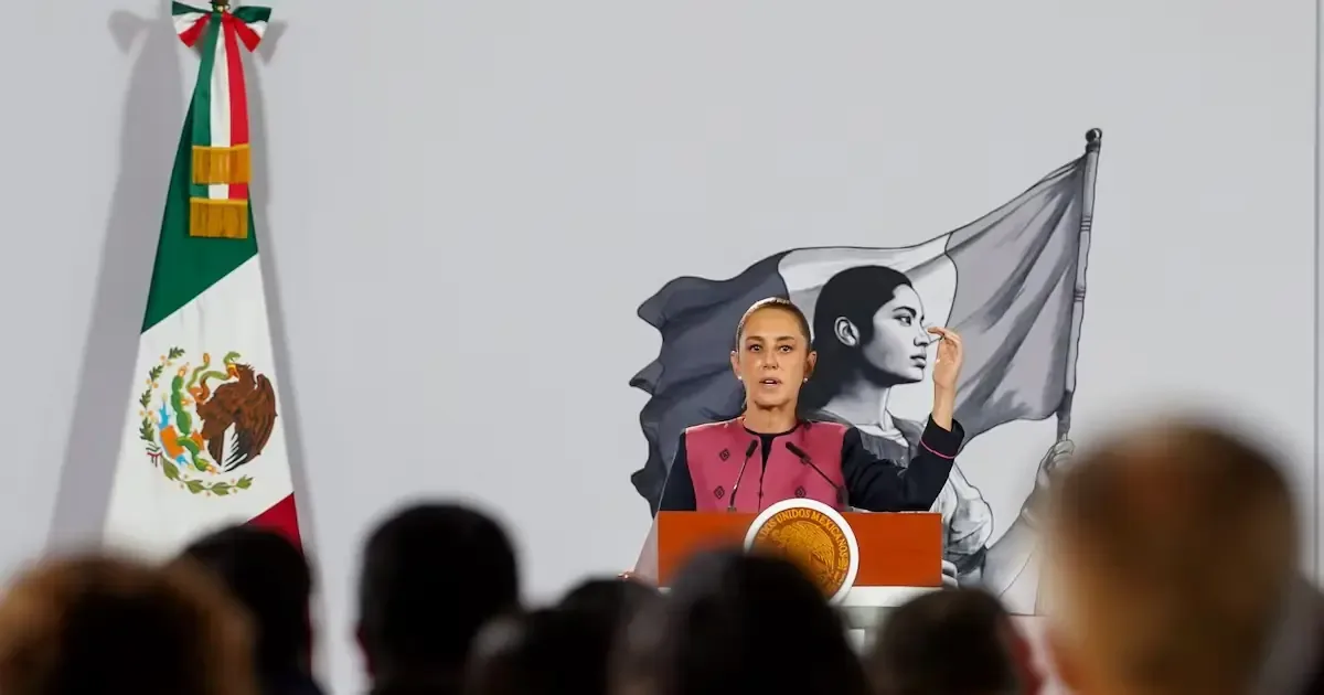 La presidenta mexicana enfrenta cuestionamientos tras acusaciones del presidente de Estados Unidos.