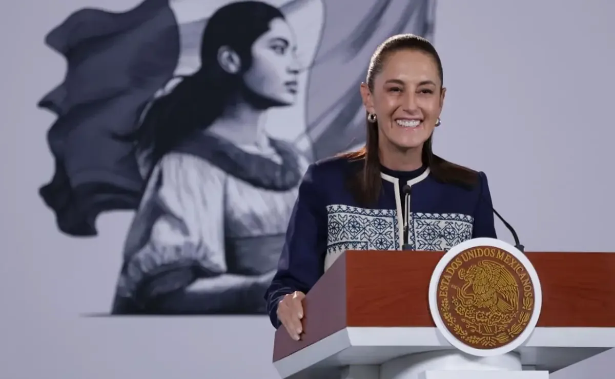 La presidenta de México anunció la cancelación de sus conferencias por las celebraciones patrias.