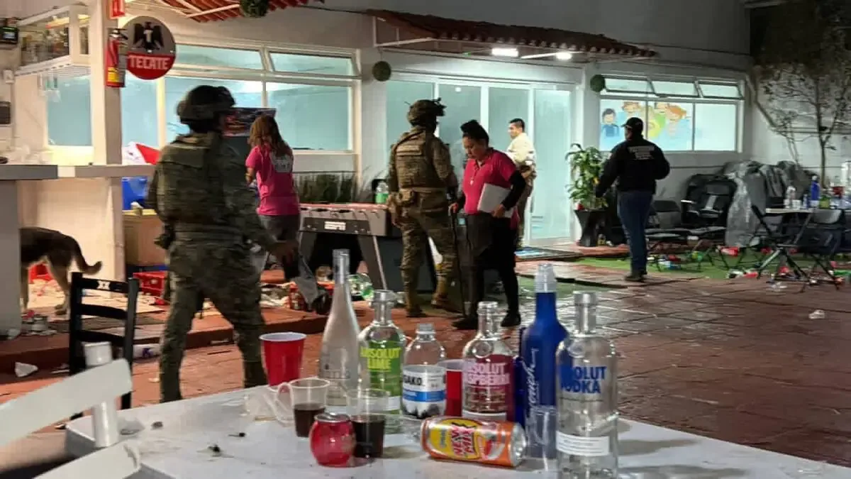 Autoridades suspenden evento en un salón infantil tras detectar consumo de bebidas alcohólicas por adolescentes.