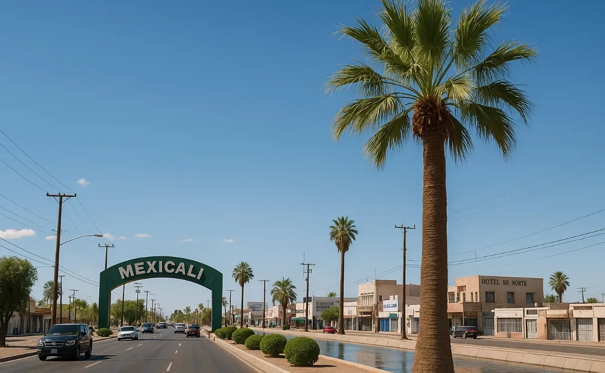 Clima despejado y temperaturas agradables en Mexicali hoy 24 de enero.