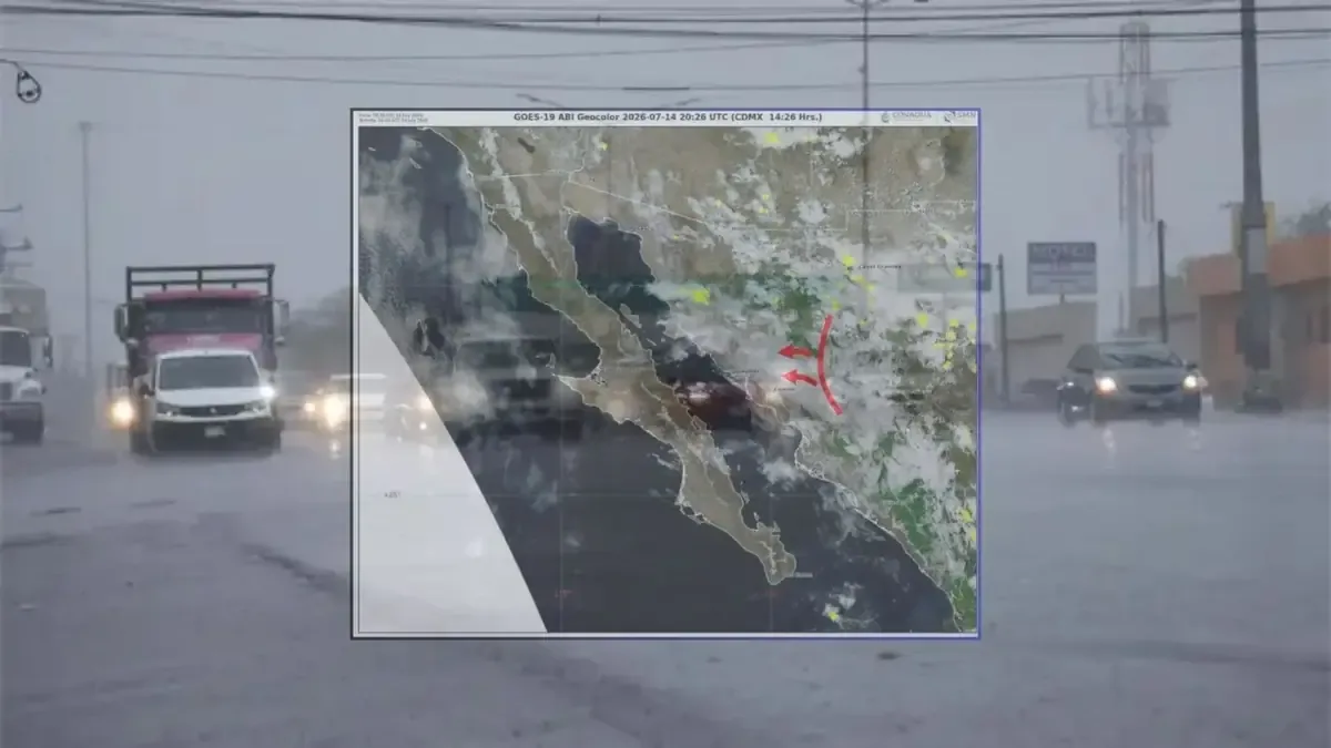 Se prevén condiciones de lluvia y descenso térmico en la capital sonorense durante el día.