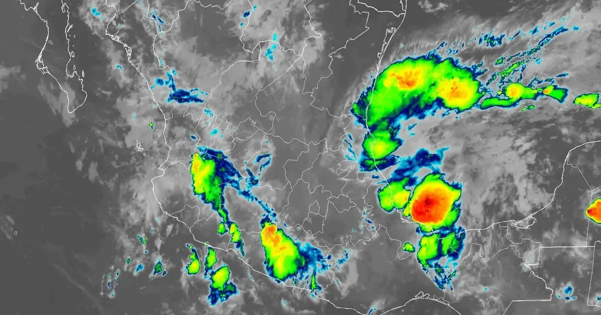 Hoy, 8 de julio de 2026, 15 ciudades enfrentan riesgo meteorológico elevado, con tormentas y temperaturas diversas.