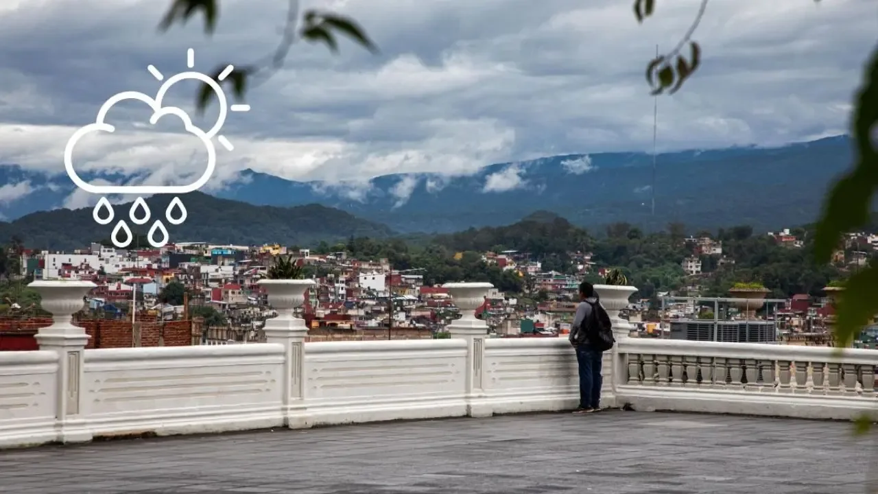 Clima fresco y nublado en Xalapa tras paso del frente frío.