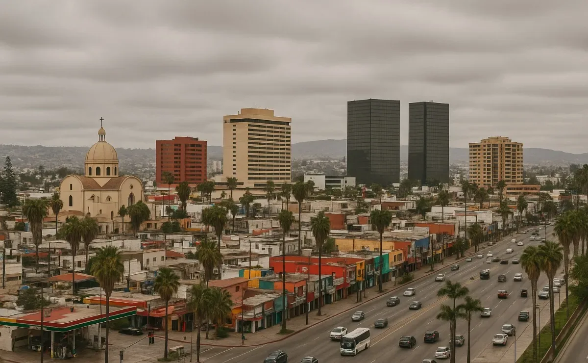 Clima soleado en Tijuana: temperaturas máximas de 24.1°C hoy.
