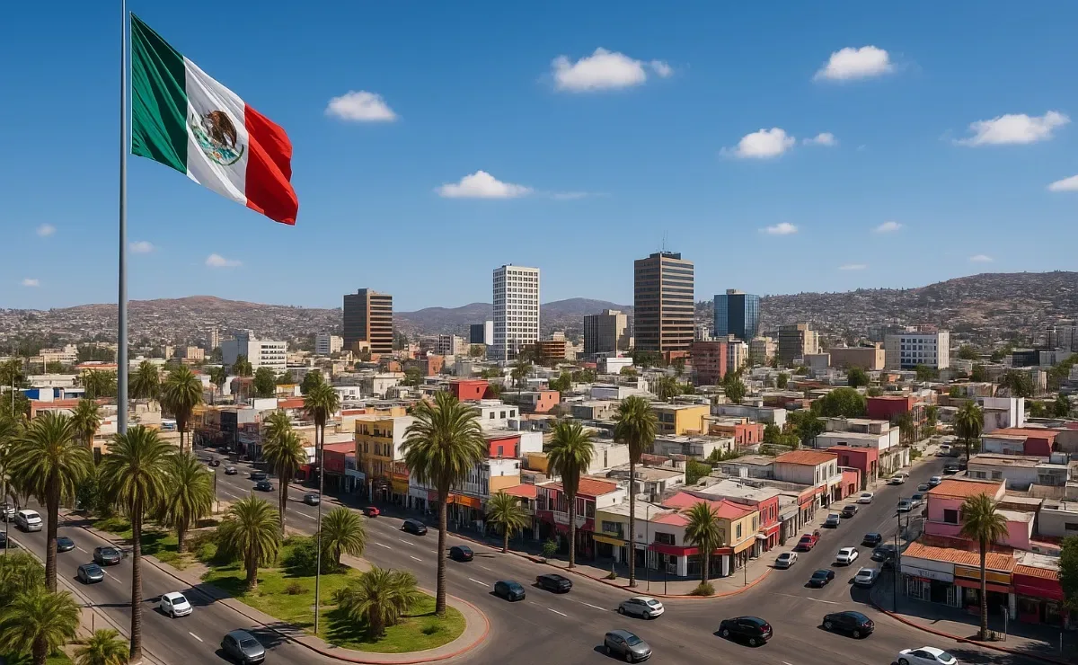 Clima soleado y cálido en Tijuana, condiciones ideales para actividades al aire libre.