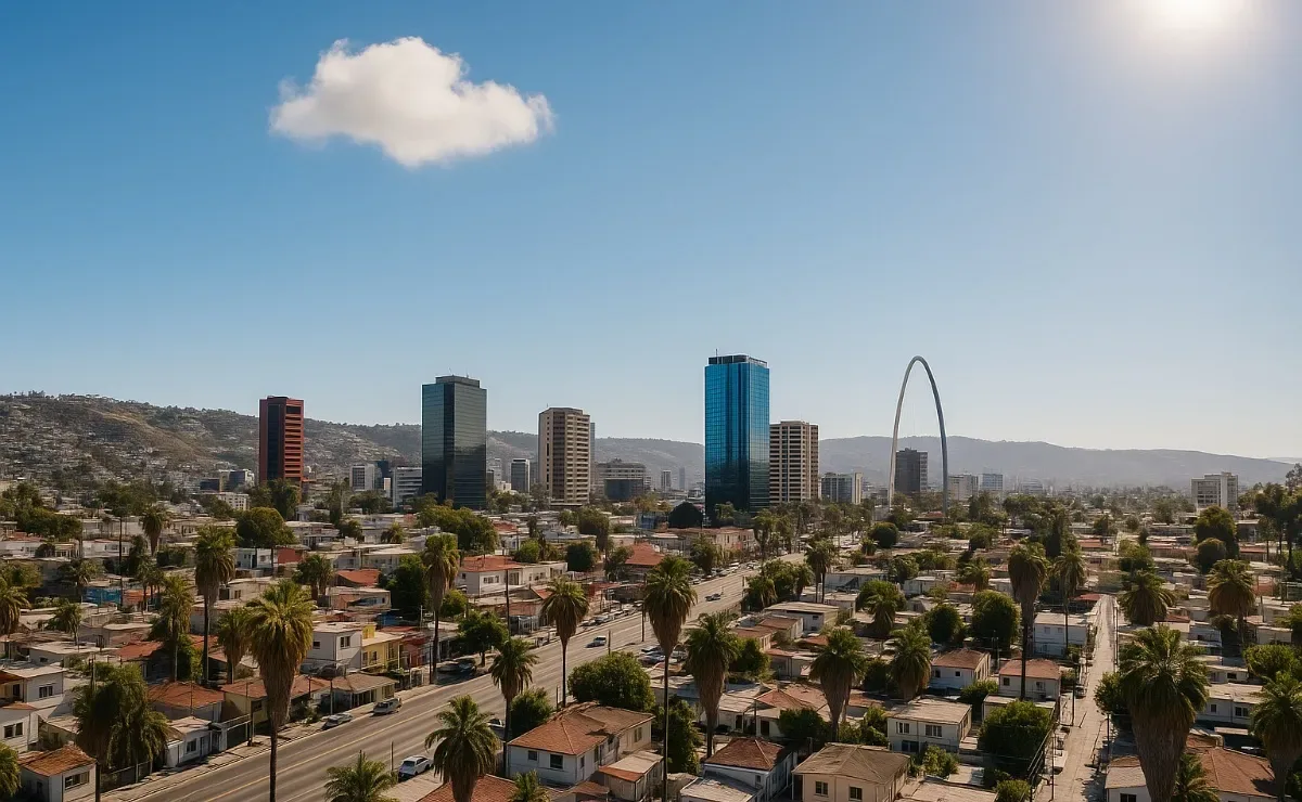 Clima soleado y temperaturas de hasta 26.4°C en Tijuana hoy.