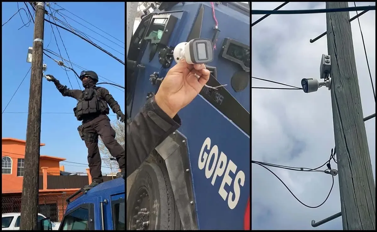 Cámaras ocultas instaladas por cárteles en Tamaulipas para monitorear a la población.