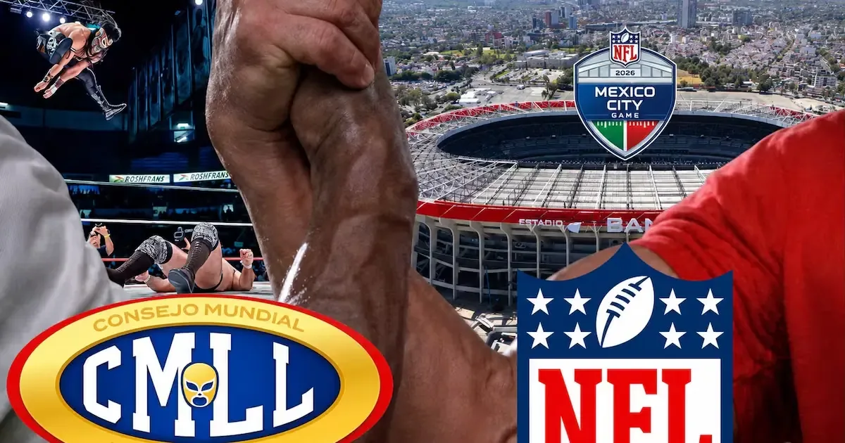 La lucha libre mexicana se suma a la promoción del partido de NFL en México, destacando la conexión cultural.