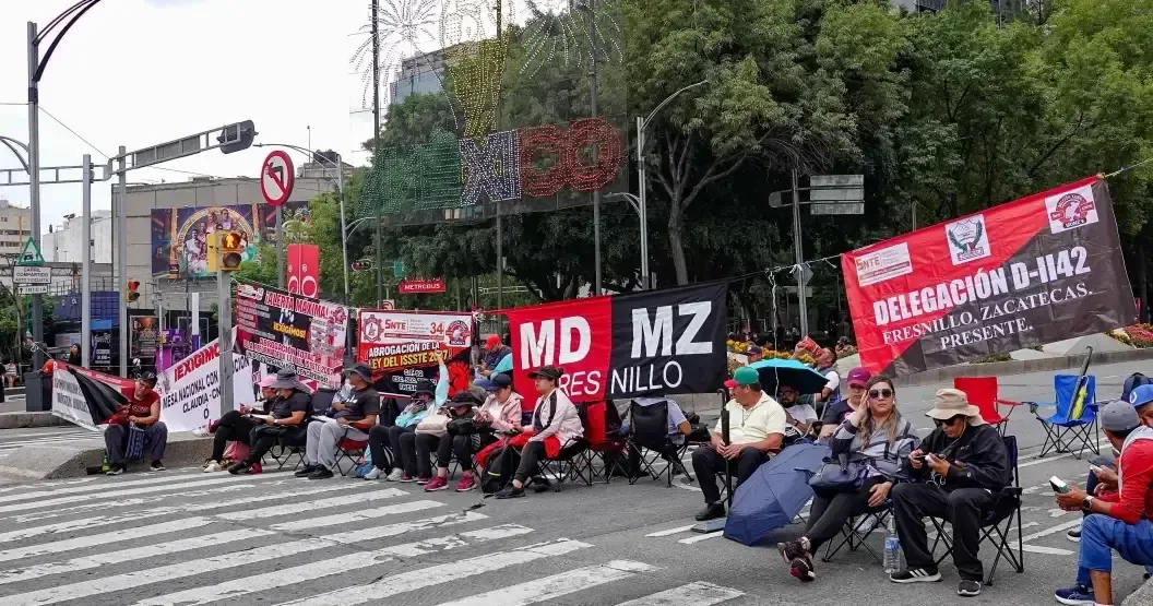 La Coordinadora Nacional de Trabajadores de la Educación exige cambios en el sistema de pensiones y atención a sus demandas.