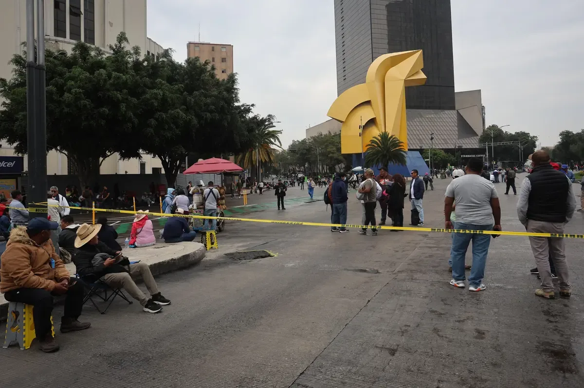 Los maestros exigen cambios laborales y la abrogación de la Ley del ISSSTE.