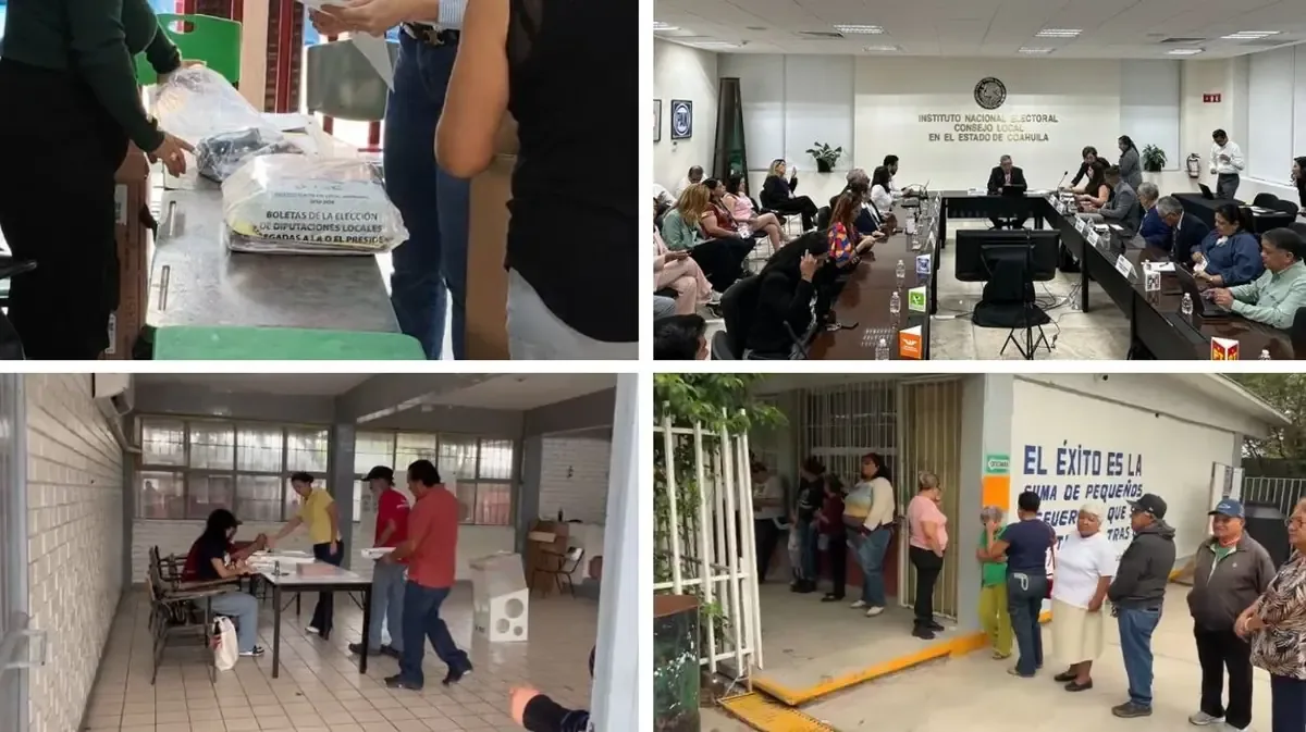 La jornada electoral en Coahuila busca una amplia participación ciudadana y un proceso limpio.