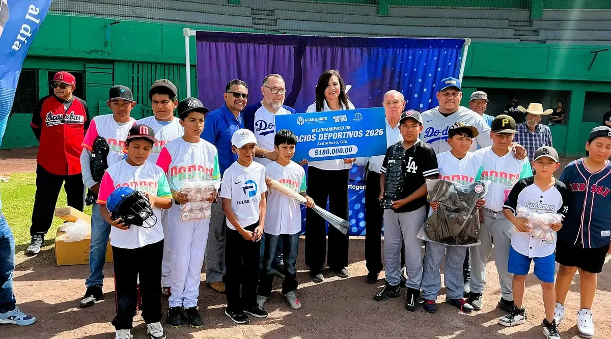 La inversión busca promover el deporte y mejorar la calidad de vida de los acambarenses.