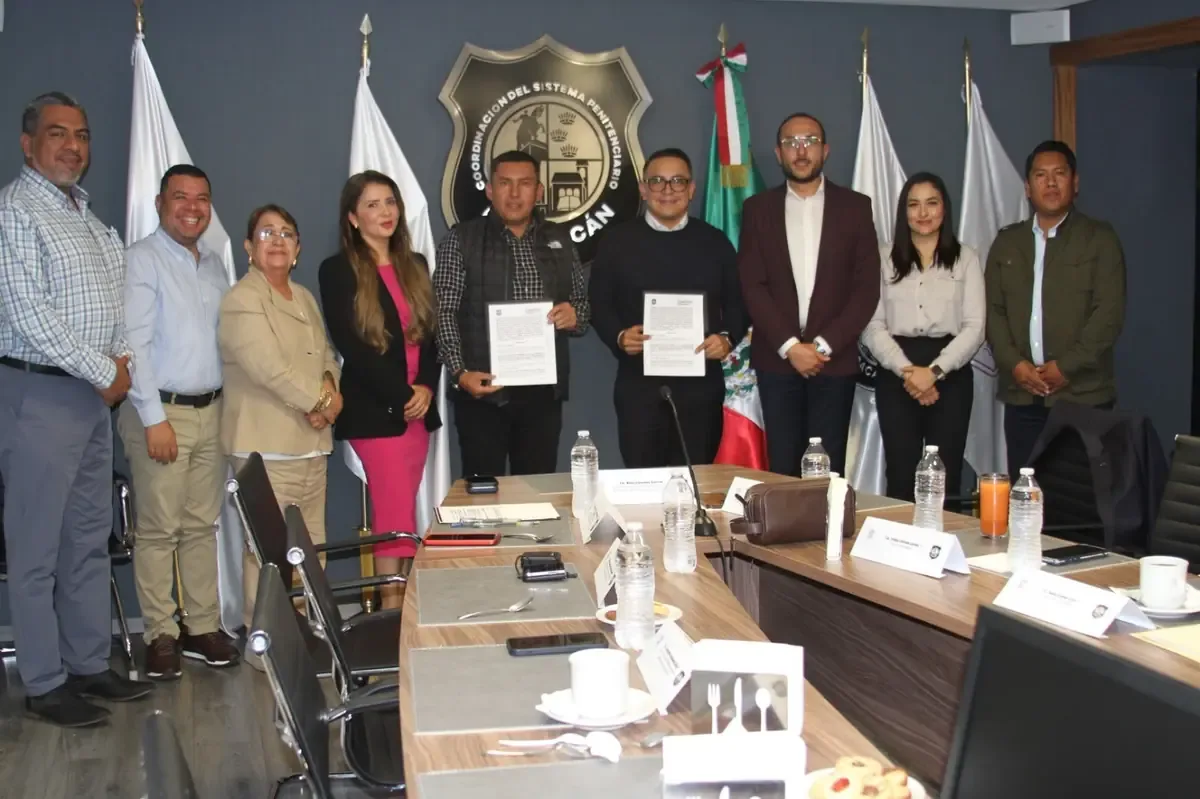 La colaboración busca garantizar un entorno saludable y seguro para internos y personal penitenciario.