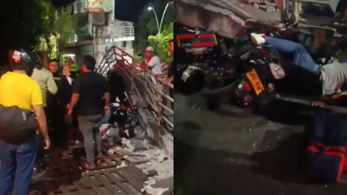 Un trágico incidente en Girón ha interrumpido el tránsito y cobrado la vida de un motociclista.