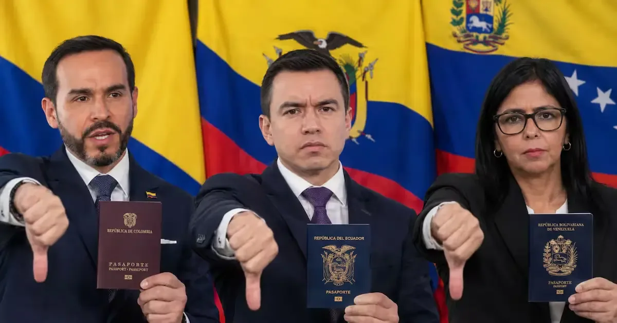 Las autoridades migratorias de Colombia, Ecuador y Venezuela exigen documentación vigente para viajar, generando inconvenientes.