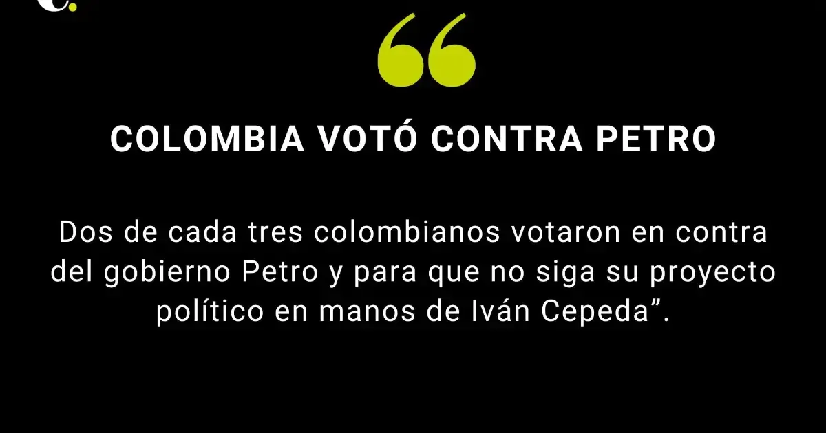El electorado envía un mensaje claro al presidente tras las votaciones.