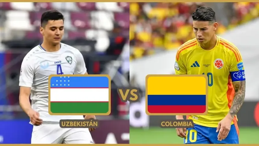 El encuentro marca una nueva etapa en la historia del fútbol colombiano y uzbeko.