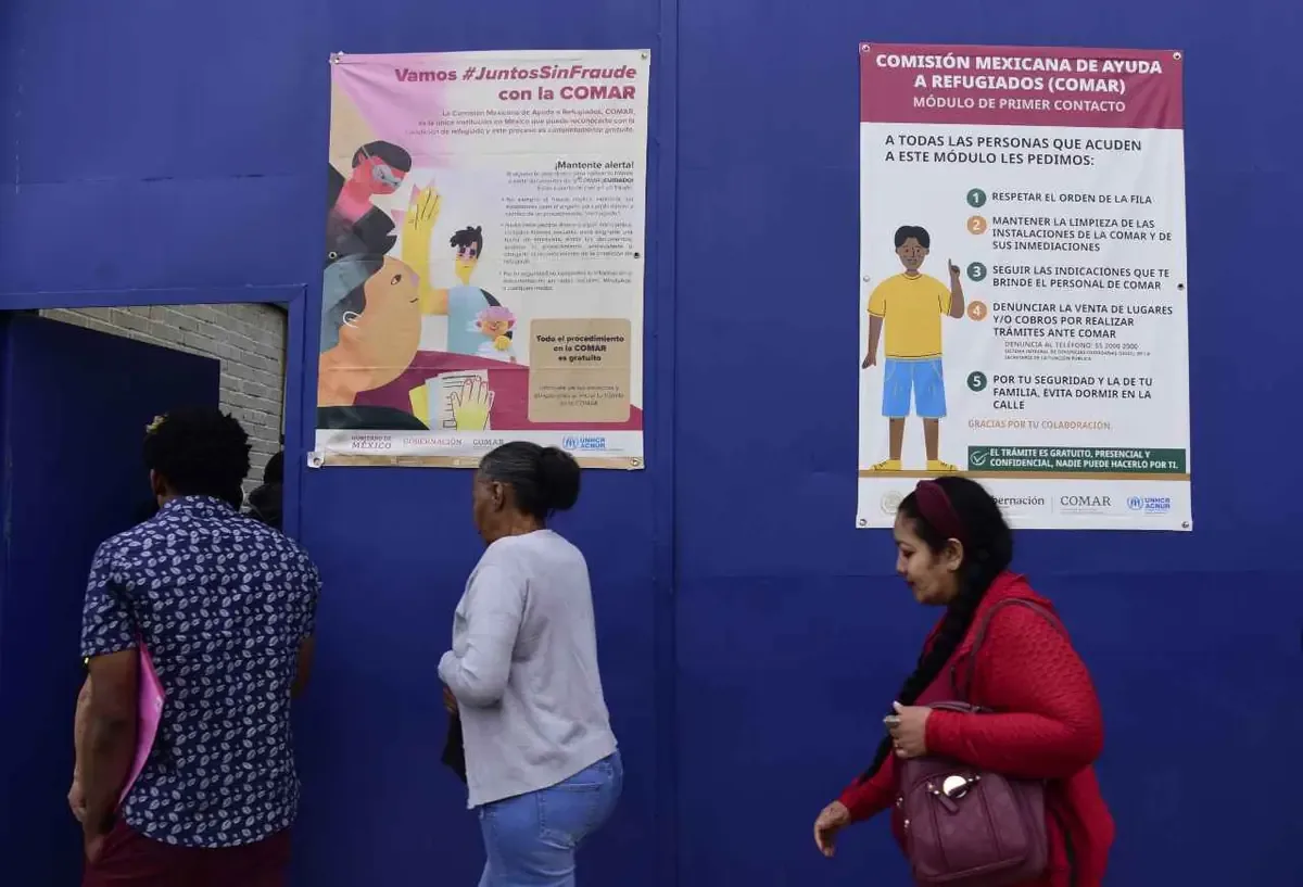 Conoce los horarios y procedimientos de la Comar para solicitar refugio en México.