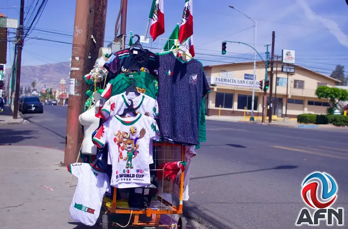 El fervor por la Selección Mexicana se refleja en el aumento de ventas en puestos ambulantes.