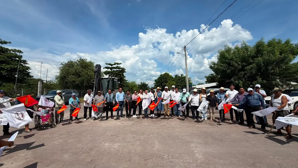 La obra beneficiará a 570 habitantes de Los Pozos y concluirá en diciembre.