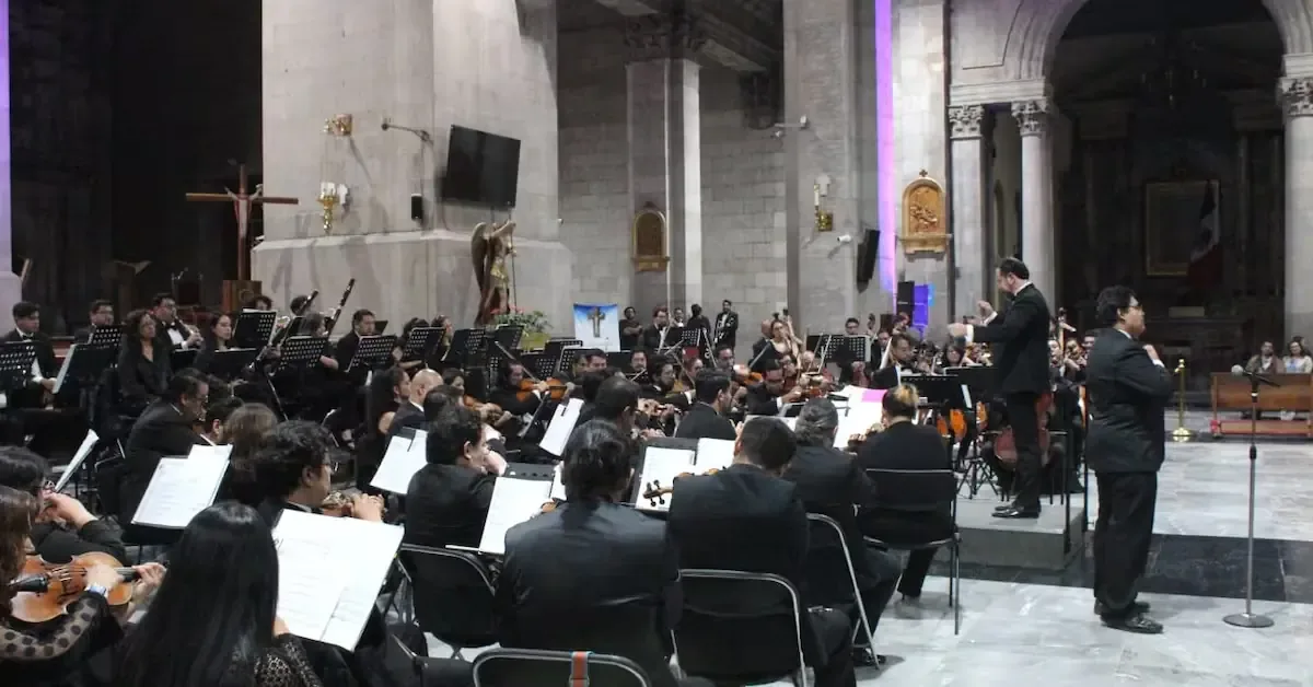 La Orquesta Filarmónica de Toluca presenta un concierto especial el 16 de julio en la Catedral de Toluca.