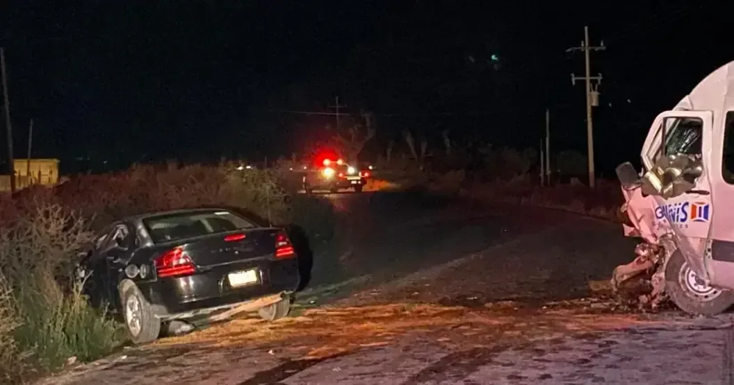 Un accidente en la carretera a Derramadero dejó un fallecido y dos heridos.