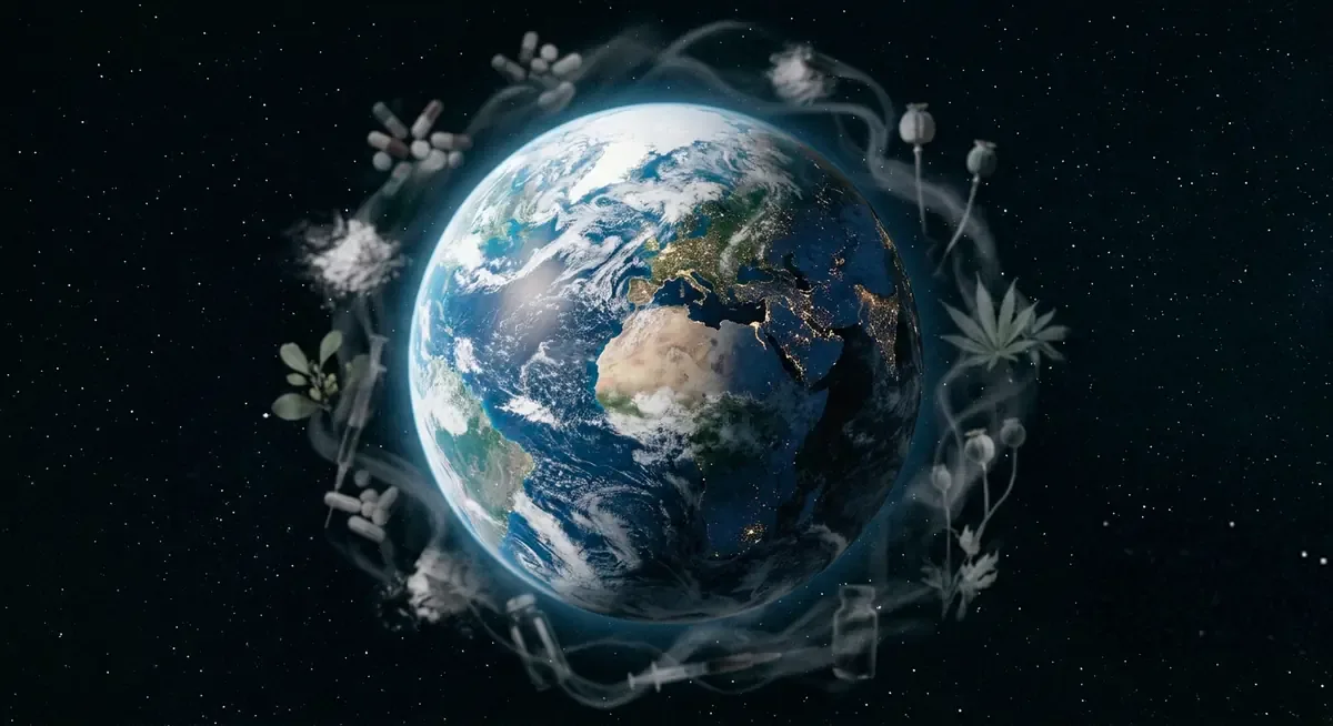 La tecnología y la inestabilidad global impulsan el crecimiento en el uso de drogas y el tráfico.