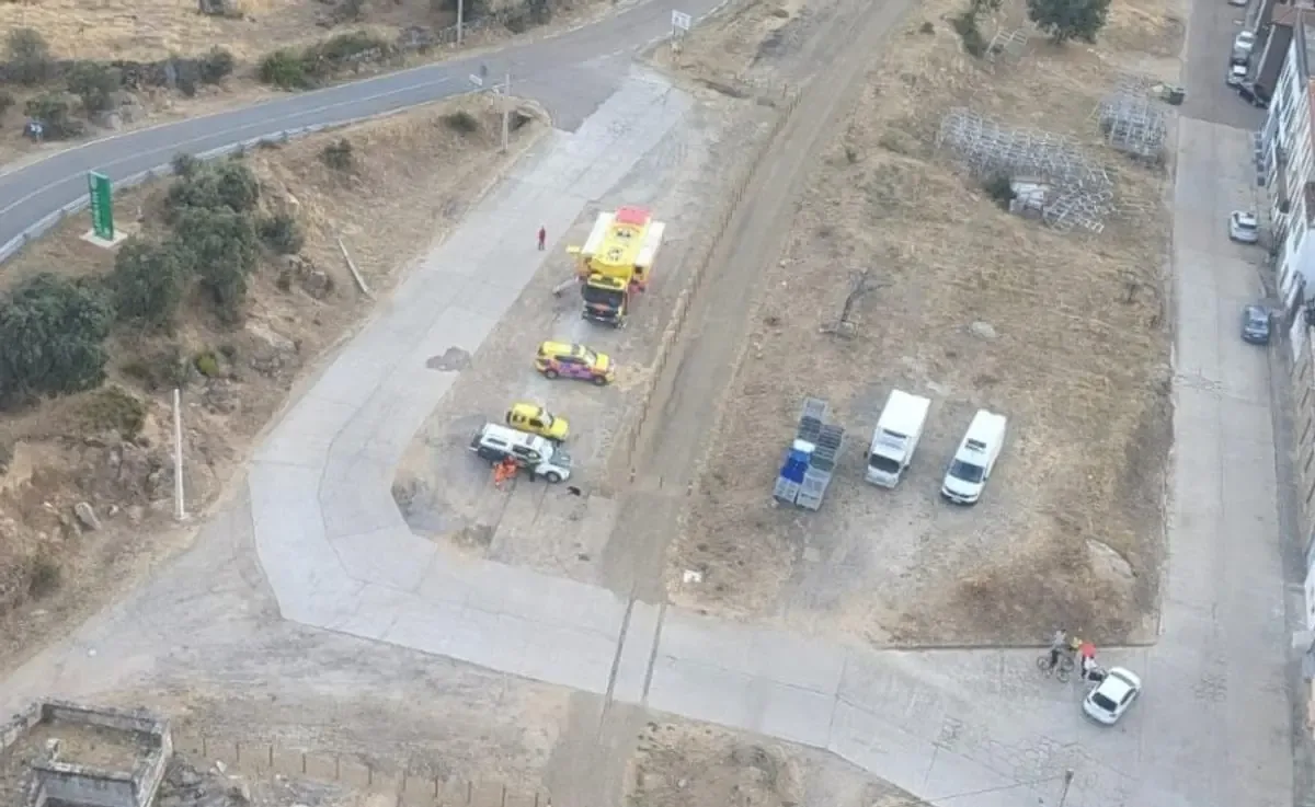 Las condiciones meteorológicas complican las labores de rescate en la localidad salmantina.