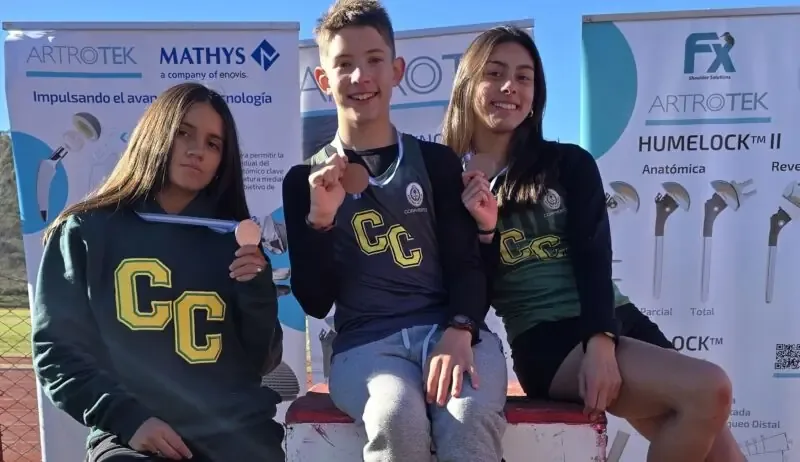 Atletas correntinos destacan con medallas en el Nacional U14 en Tandil.