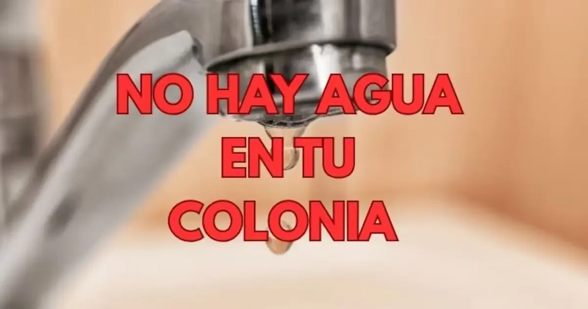 Más de 48 horas sin suministro de agua afectarán a varias colonias en Zapopan.
