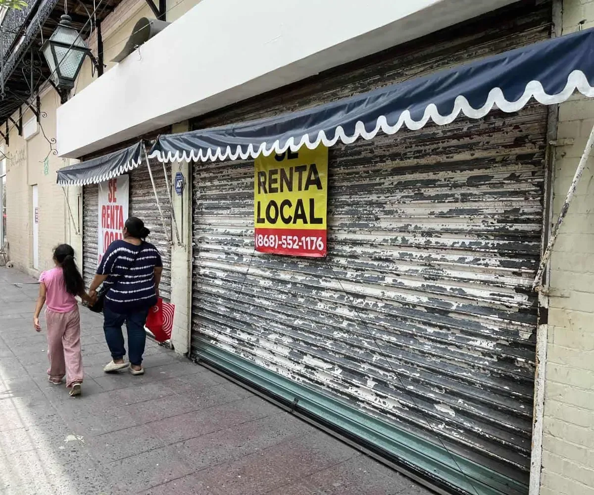 La disminución en la actividad comercial impacta la economía y el empleo en Matamoros.