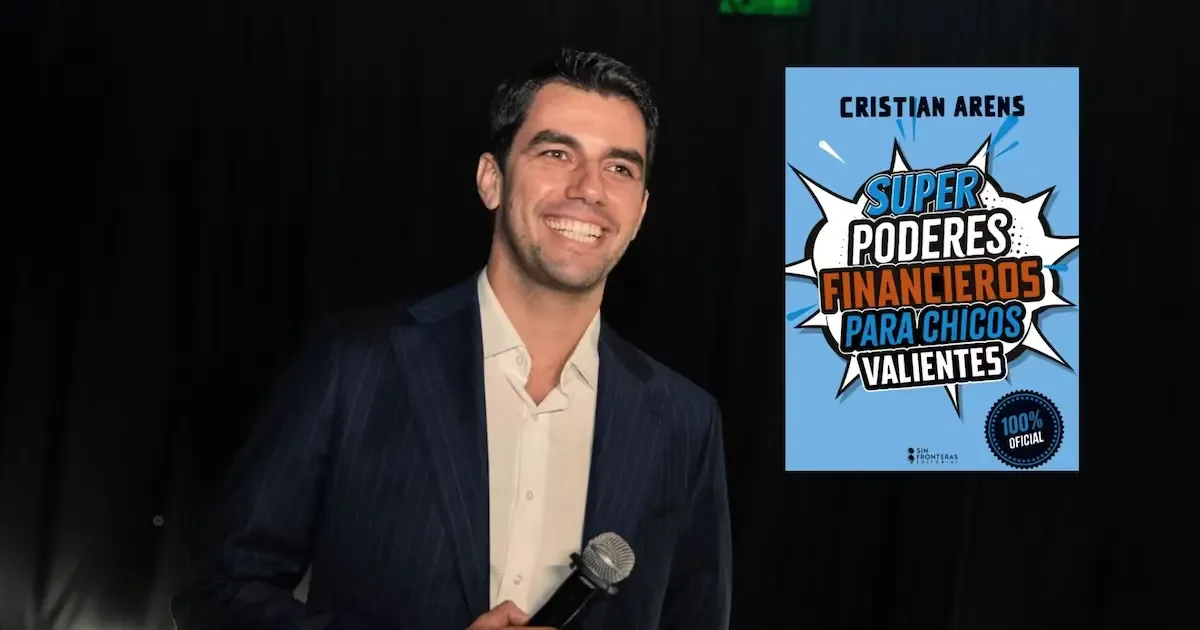 Christian Arens destaca la importancia de enseñar inversión a niños y adolescentes para evitar endeudamientos.