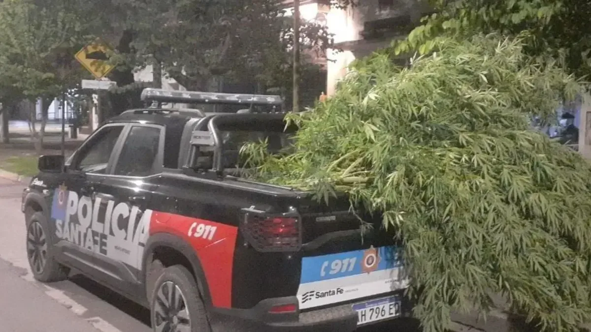 Cuatro jóvenes, incluyendo un menor, fueron arrestados con armas y marihuana tras una intensa persecución policial.