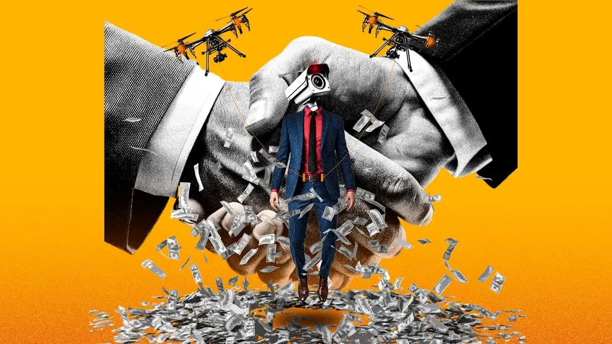 Investigaciones revelan vínculos entre empresas y gastos excesivos en seguridad pública.