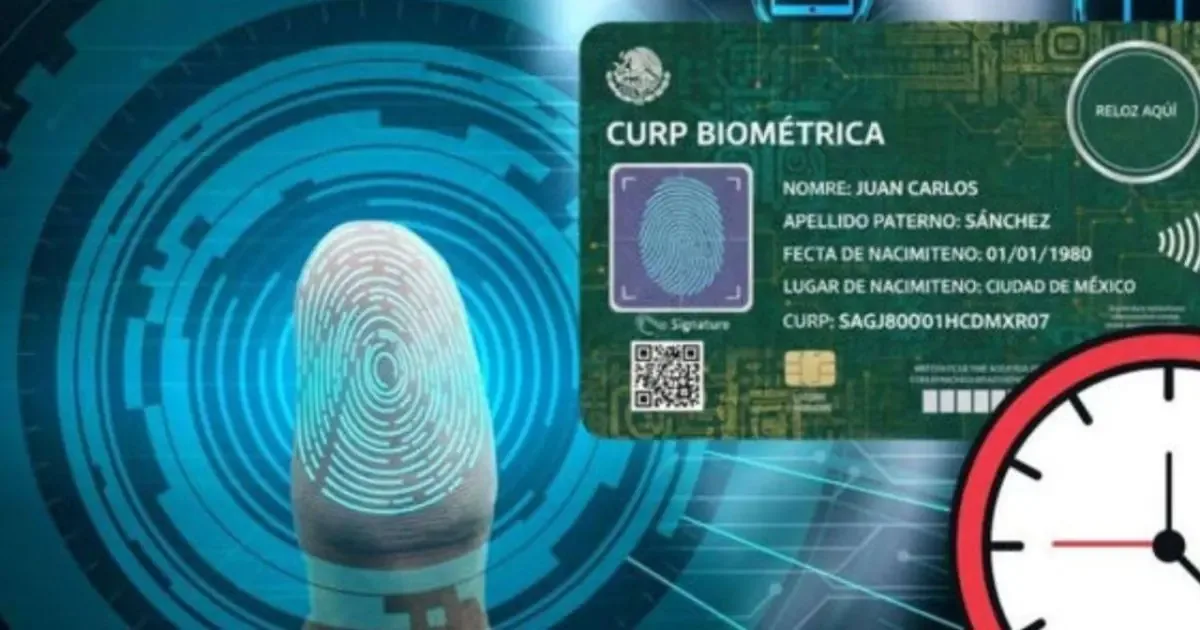 La CURP Biométrica busca fortalecer la identidad y seguridad de los ciudadanos.