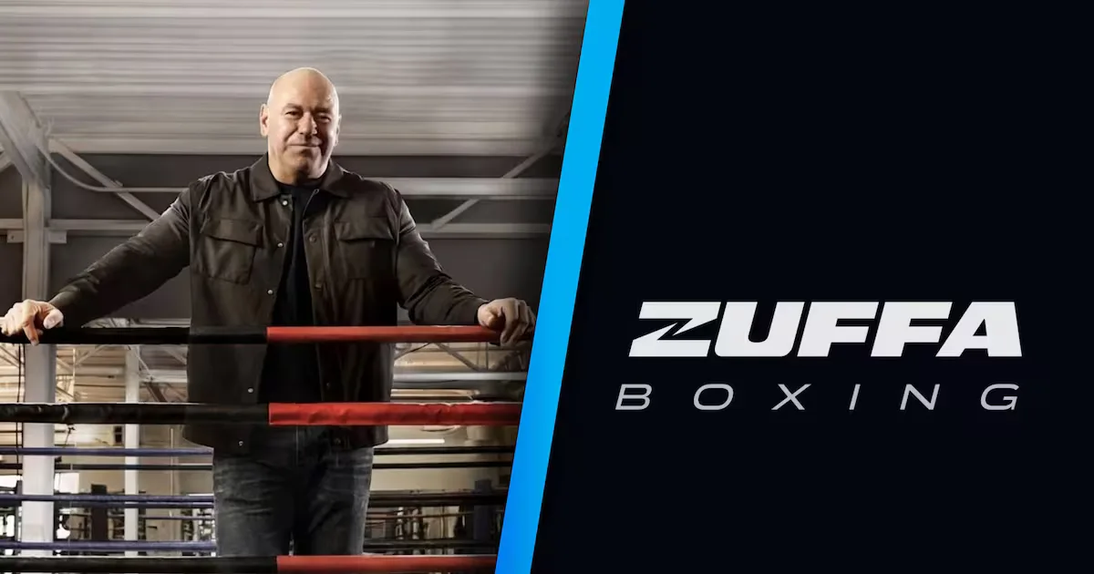 Dana White presenta Zuffa Boxing en el Meta Apex de Las Vegas.
