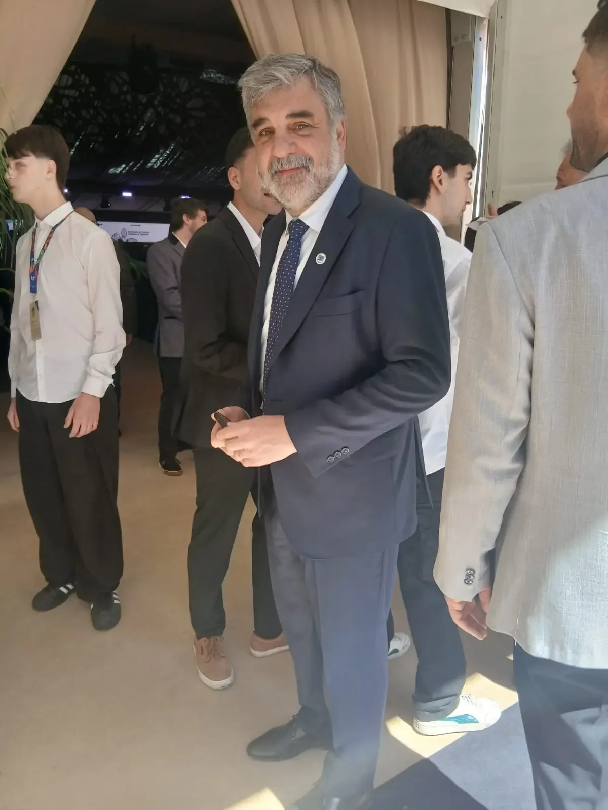 En la FIT 2026, el funcionario anunció cifras alentadoras sobre la llegada de turistas extranjeros.