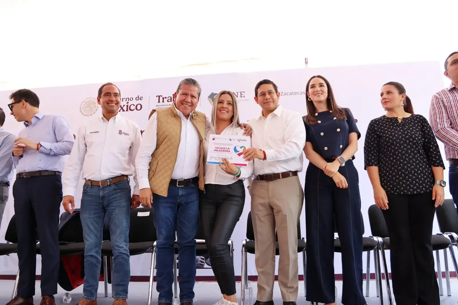 David Monreal Ávila presenta el plan de inversión para el desarrollo económico de Zacatecas.