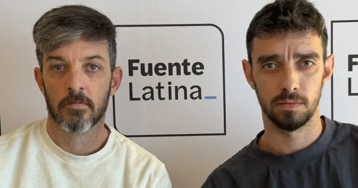 David y Ariel Cunio, quienes vivieron un cautiverio de 735 días en Gaza.