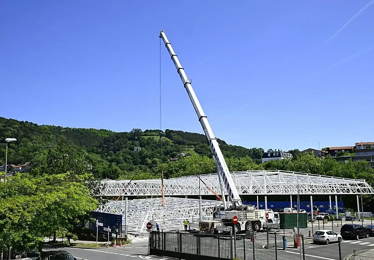 La nueva infraestructura permitirá la carga de 27 autobuses eléctricos en Donostia.