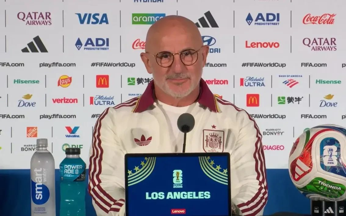 Luis de la Fuente resalta el enfoque en el partido contra Bélgica en el Mundial.