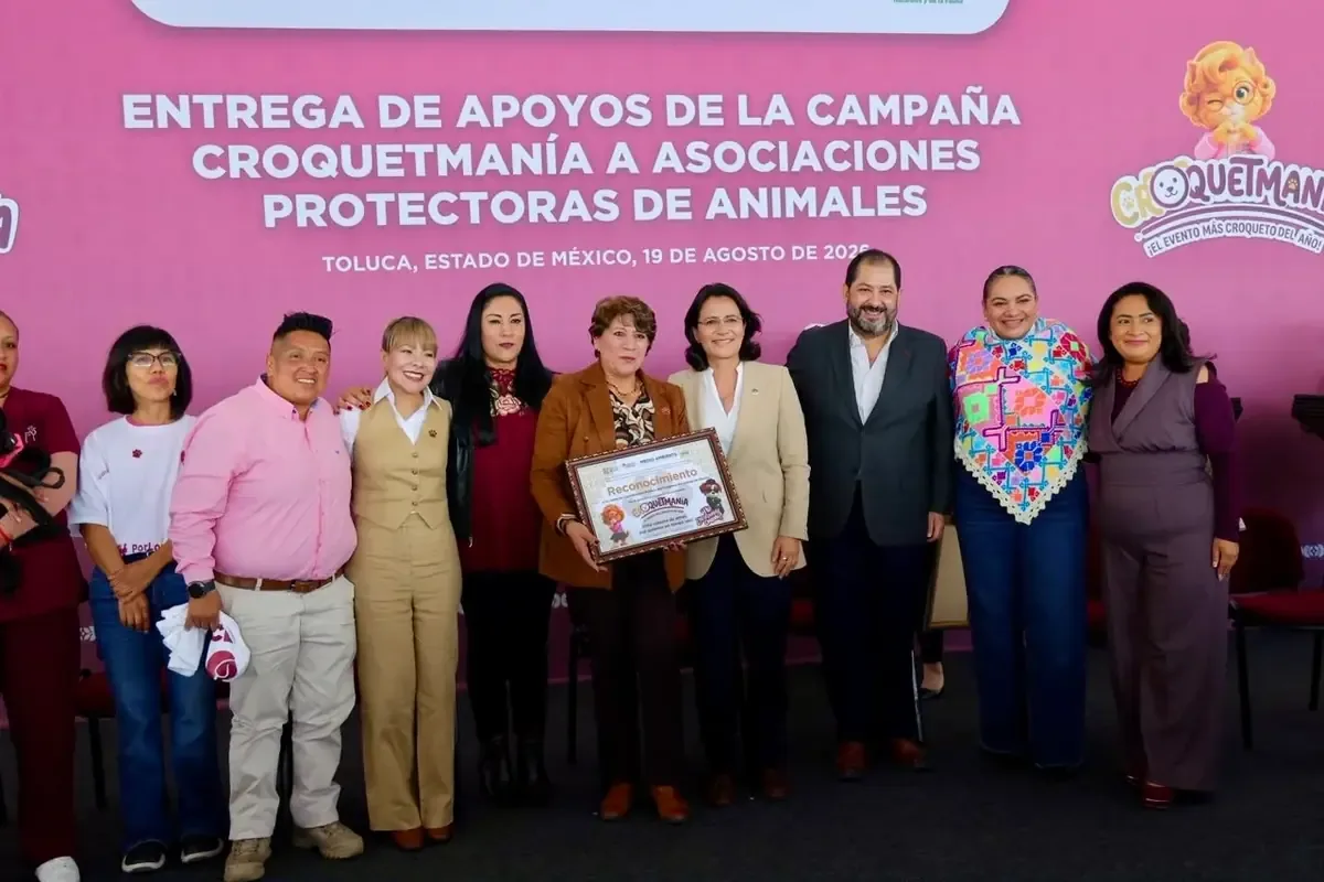 La campaña 'Croquetmanía' recolectó alimentos para más de 9 mil animales, destacando la labor del Congreso del Estado de México.