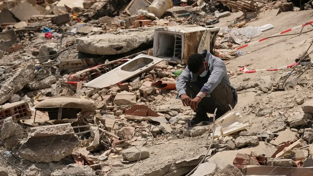 La deportación dejó a varios venezolanos atrapados entre escombros y sin comunicación tras los terremotos.