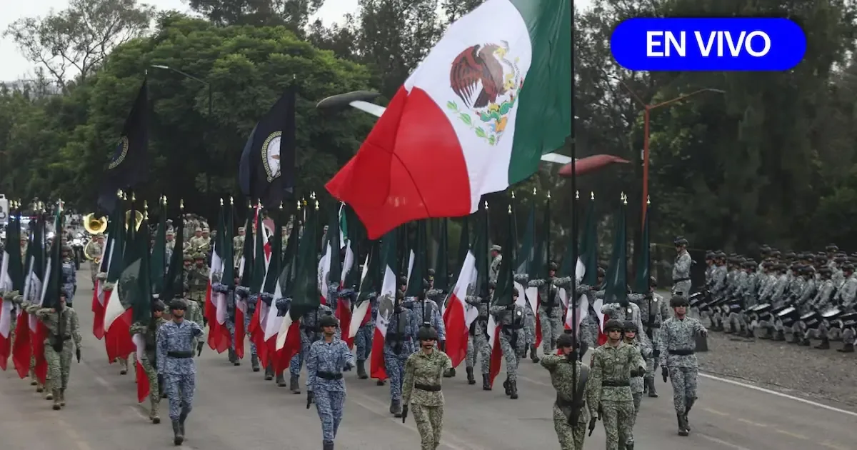 La presidenta Claudia Sheinbaum liderará el tradicional desfile cívico-militar.