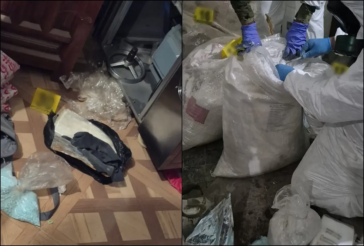 La operación conjunta evita la producción de cientos de miles de dosis de drogas sintéticas.